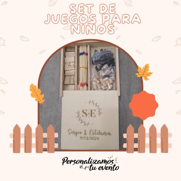 Kit Juegos Madera - Imagen 2